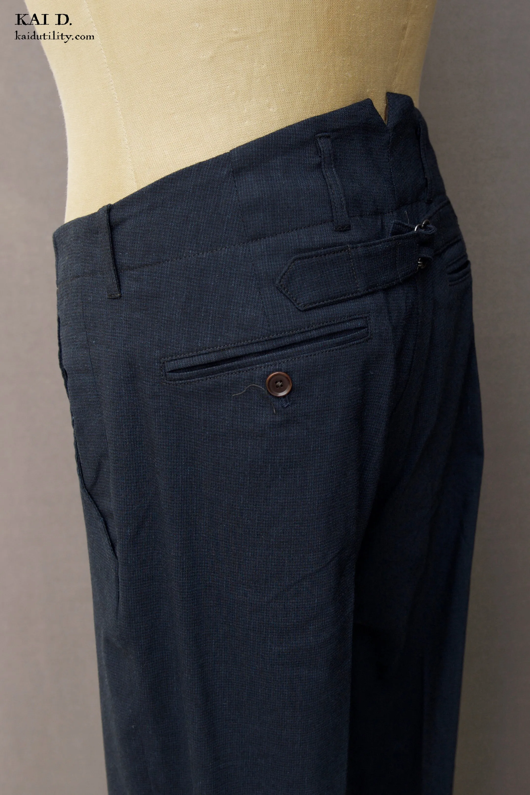 Borough Pants - Tiny Houndstooth - 30, 34