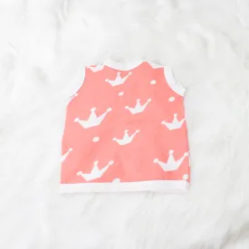 Crowns - Doodle Baby Vests (Set of 2)