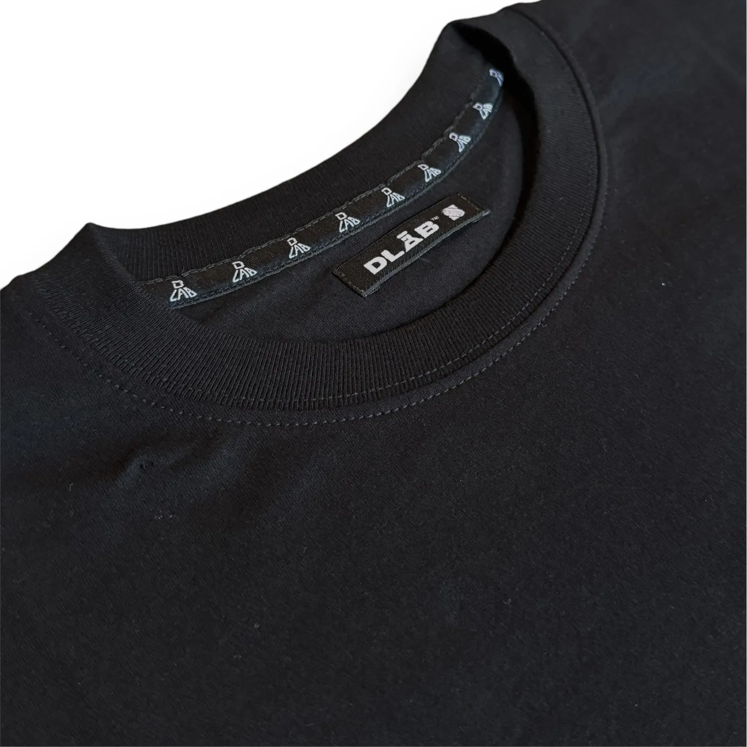 DLAB “Alternate Round Logo” Black Tee