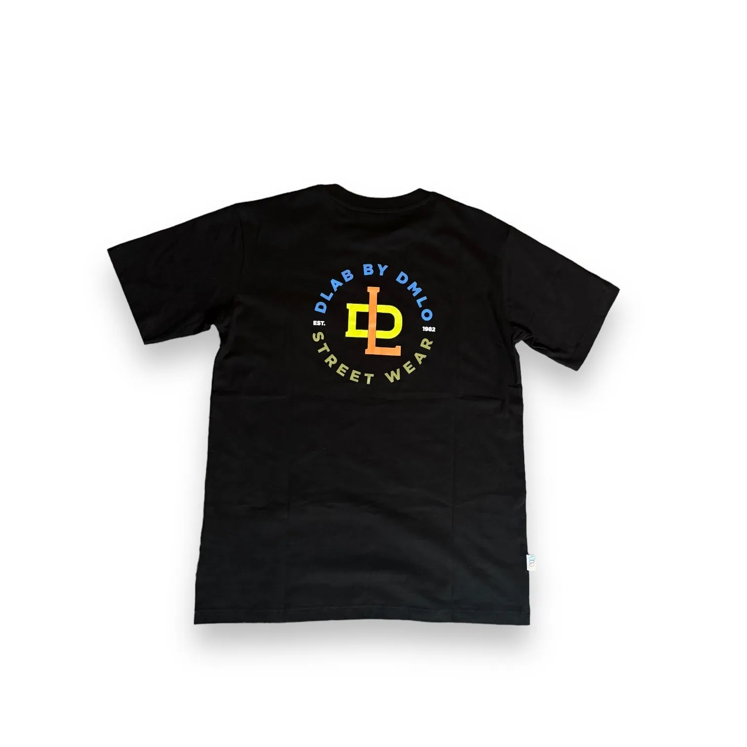 DLAB “Alternate Round Logo” Black Tee