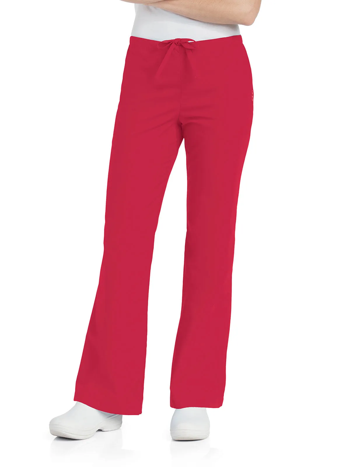 Essentials - Women's Natural Fit Flare Leg Scrub Pants [5]