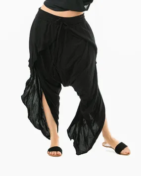 Flap Harem Pants