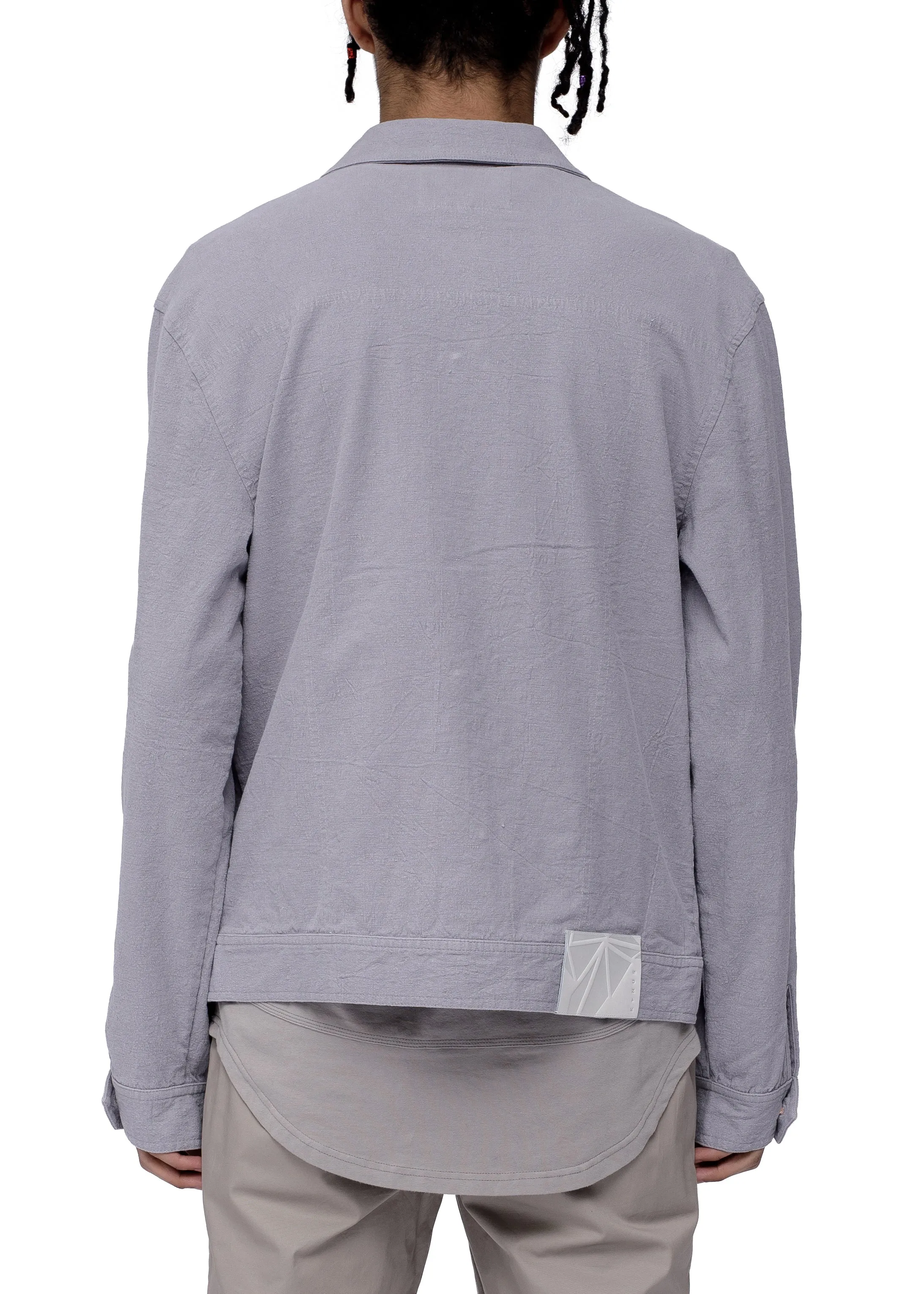 Konus Men's Bernard Trucker Jacket In Grey