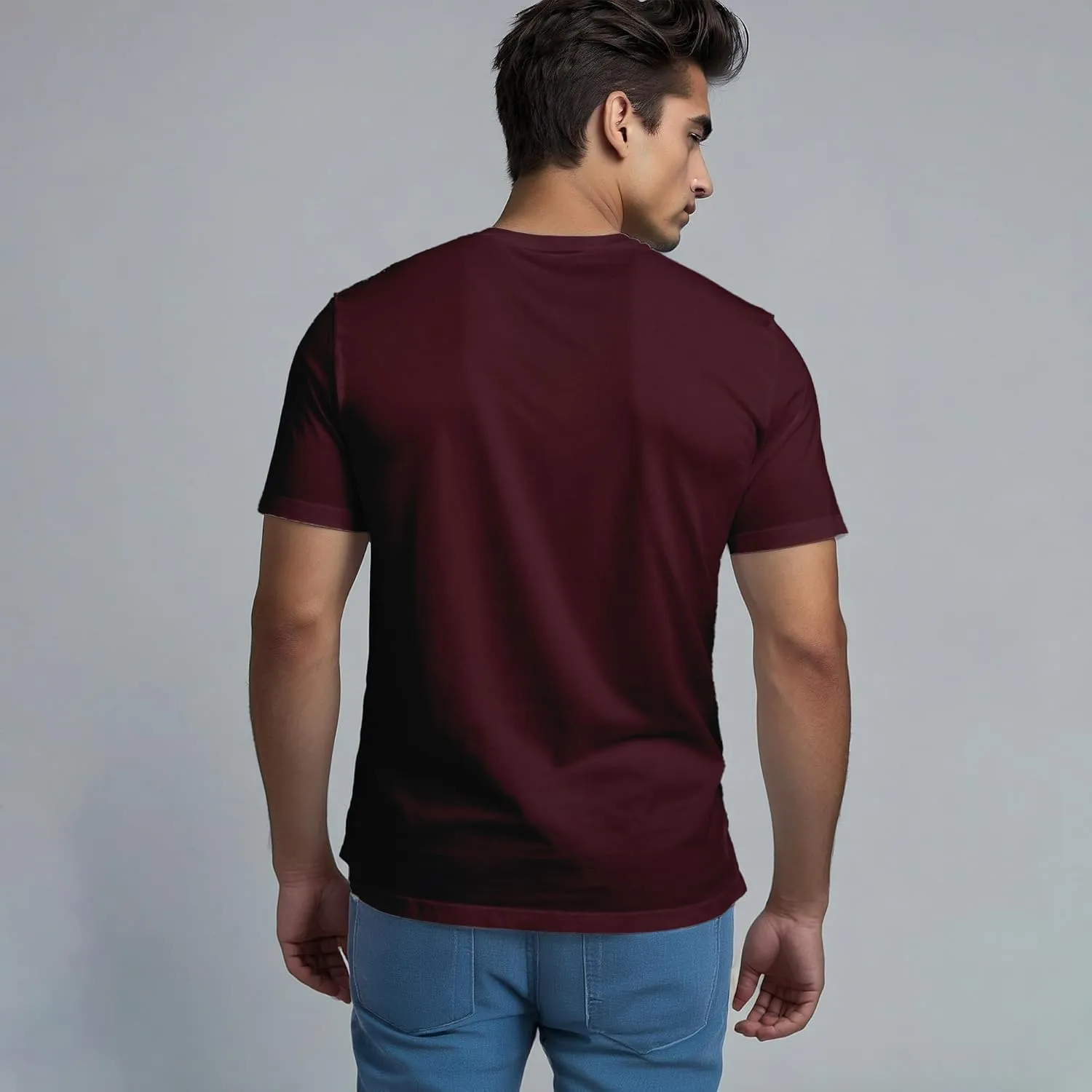 Outlaw: Cotton Crew Neck T-Shirts for Active Lifestyles  Moisture-Wicking, Casual, Gym, Sports, and Everyday Wear