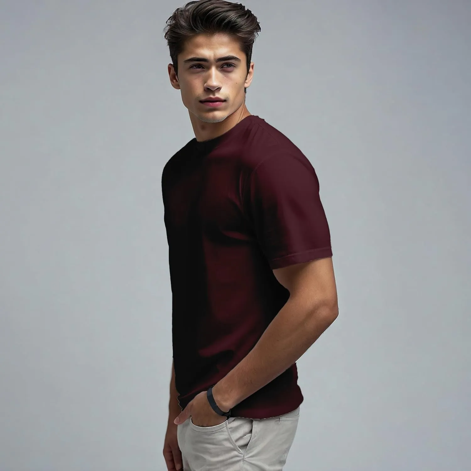 Outlaw: Cotton Crew Neck T-Shirts for Active Lifestyles  Moisture-Wicking, Casual, Gym, Sports, and Everyday Wear