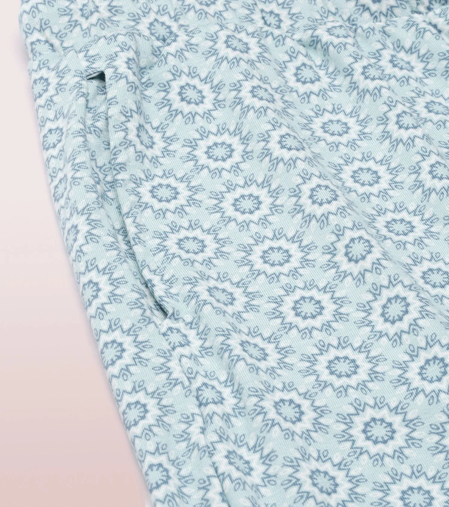 Shop-In Pants - Tapered Lounge Pants With Self Fabric Drawstring With Metal Ends | E048