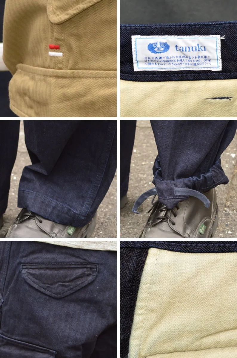 Tanuki TNK305 Herringbone M-65 Utility Pants